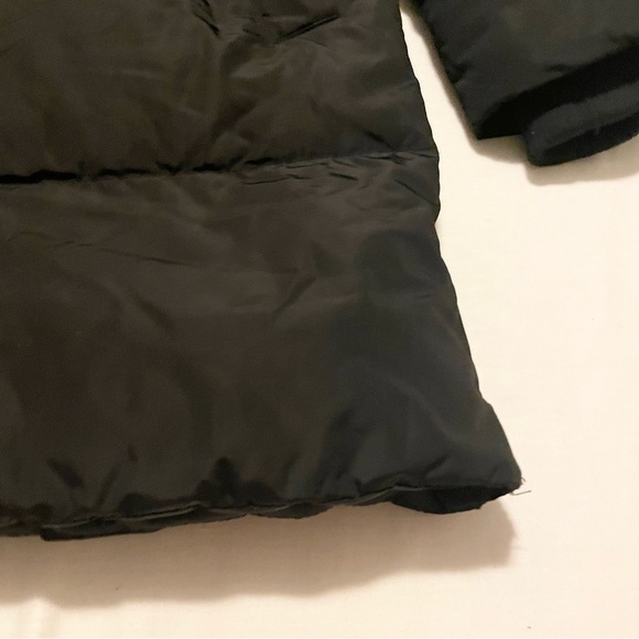 DKNY Women's Black Hooded Puffer Coat Size Small - Picture 6 of 16